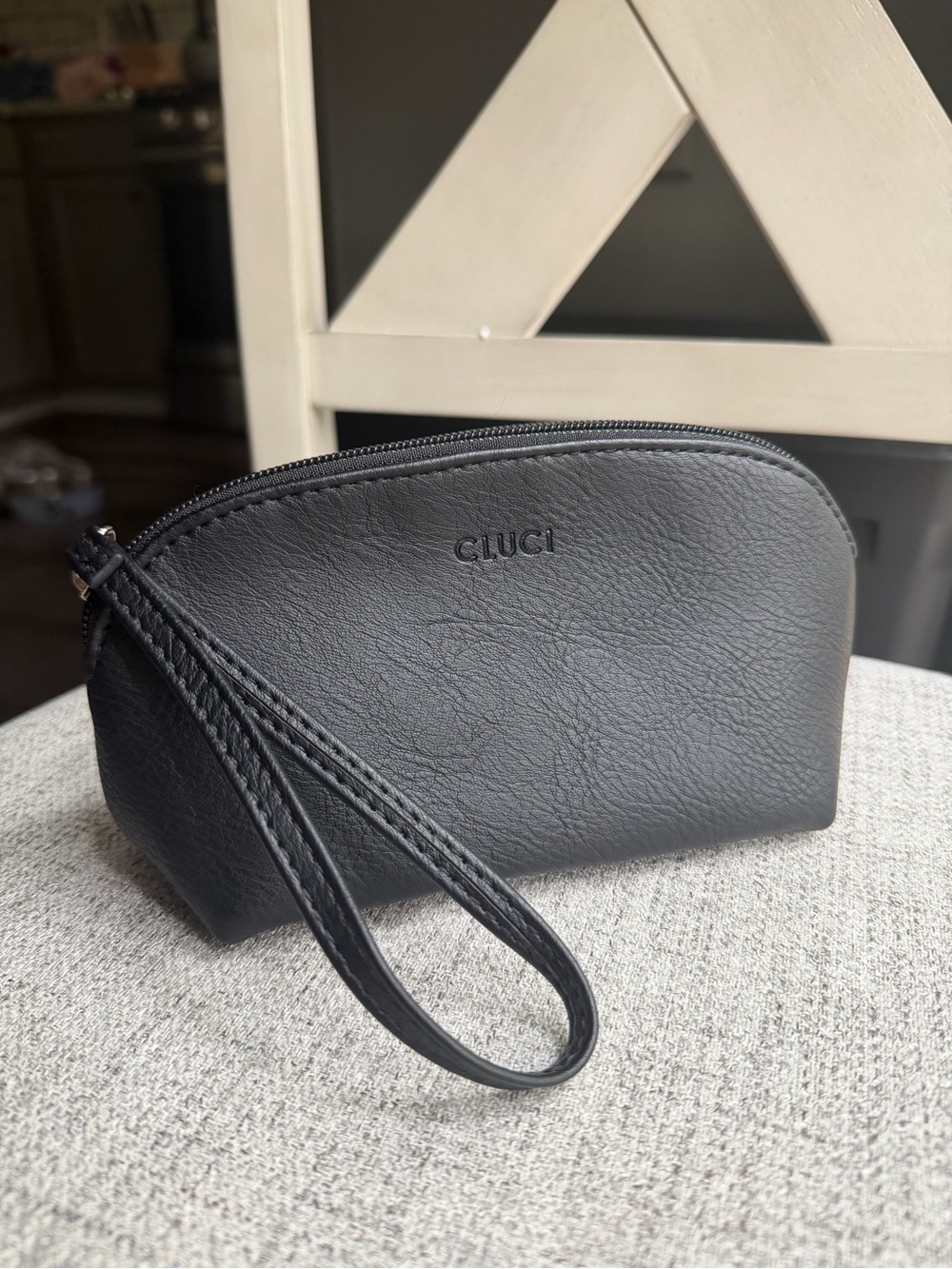 Cluci Black Wristlet NWOT